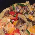 いぬころん's cooksnap of when they made ホットプレートで簡単☆パエリア.