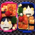 まっきー♪３７'s cooksnap of when they made 妖怪ウォッチ 簡単 キューブ キャラ弁.