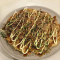 SERENA♡♡'s cooksnap of when they made 残りそうめん救済!!ウマウマお好み焼き♪.