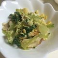 ma710ma's cooksnap of when they made ｢ちくわ・ちんげん菜・卵の炒めもの｣.
