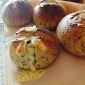 soratea's cooksnap of when they made 何度食べても飽きないゴマたっぷりパン.