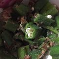 KSTake's cooksnap of when they made オクラのめんつゆおかか和え☆.