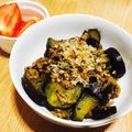 生乳100％'s cooksnap of when they made なすの甘みそどんぶり.