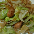 kyokoha's cooksnap of when they made 大量消費☆レタスの味噌マヨ炒め.