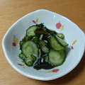 なかかな☆'s cooksnap of when they made わかめときゅうりとじゃこの酢の物☆.