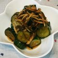 ｒｏｓｅｒｏｓｅ's cooksnap of when they made お箸が進む、キュウリの浅漬け～＊.