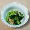 Kママ516's cooksnap of when they made 小松菜とツナのあえもの.