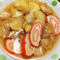 桃杏莉's cooksnap of when they made ジャガイモと麩の優しい煮物 卵とじ母の味.