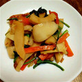 クックC10G4E☆'s cooksnap of when they made 簡単！たけのこと竹輪の青椒肉絲風.