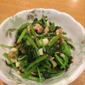 えむっとくん's cooksnap of when they made かぶの葉とツナのピリ辛炒め.