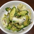 chokenneyo's cooksnap of when they made 簡単！白菜ときゅうりの浅漬.