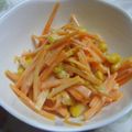 ここみ☆ゆりあママ's cooksnap of when they made 人参とコーンのオーロラ和え.