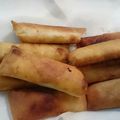 koucyann12's cooksnap of when they made キャベツとちくわのチーズ春巻き.