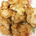 yu__ma's cooksnap of when they made 鶏胸肉の梅肉ソース.