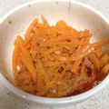 凪なぎ's cooksnap of when they made 母の１８番＊たらこにんじん❀.