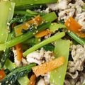 なとゆと's cooksnap of when they made 貧血解消！豚肉と小松菜の胡麻和え.