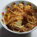抹茶好き♪'s cooksnap of when they made エビチリ風！もやしだけの簡単丼.