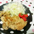 Kαi＊MαMα's cooksnap of when they made ■香ばしい♪豚ロース肉のにんにく焼き■.
