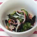 ♡てらまゆ♡'s cooksnap of when they made あともう一品！おつまみに！かにかま酢の物.