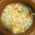 ゆんゆん★☆'s cooksnap of when they made キャベツと玉ねぎのトマト卵粥.