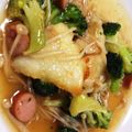ゅた_さゅ's cooksnap of when they made 鱈のやさしい味の野菜餡かけ中華風.
