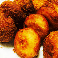 ♡riitechi♡'s cooksnap of when they made 節約レシピ！とろーりチーズ♪いももち♪.