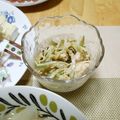 puniＫ's cooksnap of when they made ささみ缶とキュウリの塩昆布おかかマヨ.