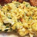りょ☆ひな's cooksnap of when they made カニたまポテトと水菜のサラダ.
