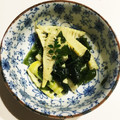 なつき☆ミ's cooksnap of when they made ♡たけのことワカメの辛子和え.