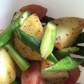 hamipapa's cooksnap of when they made 新ジャガとアスパラのガーリック炒め.