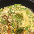 sora＆mayu's cooksnap of when they made 相性Ｘgun!! 絹さやと玉ねぎの卵とじ.