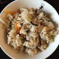 あす☆あす's cooksnap of when they made 小松菜の炊き込みごはん.