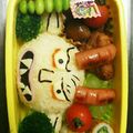 やまfam0610's cooksnap of when they made 妖怪ウォッチ キャラ弁 山吹鬼2.