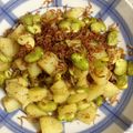 クックANLLO1☆'s cooksnap of when they made 空豆とじゃがいもとじゃこのバター炒め♪♪.
