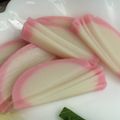 ALOHAnon's cooksnap of when they made ♪かまぼこの飾り切り♪.