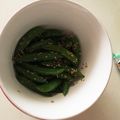 ポコにゃん１１２９'s cooksnap of when they made スナップえんどうの♡ごま風味和風ナムル♡.