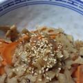 クック1D26XL☆'s cooksnap of when they made レンコン きんぴら.