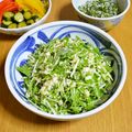 つちかな's cooksnap of when they made 水菜と豆腐のサラダ.