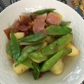 かす☆'s cooksnap of when they made じゃがいもとスナップえんどうの炒め.