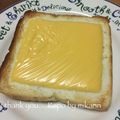 GoGo島みかん's cooksnap of when they made 簡単！チーズケーキっぽいトースト.