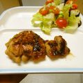 MaKo2mama's cooksnap of when they made 簡単ジューシー！鶏もも肉の 味噌漬け焼き.