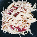 ハニーコーン's cooksnap of when they made 梅干しの漬け汁で(^^)えのきの和え物♪.