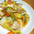 とももbear♡'s cooksnap of when they made ☆白菜と豚肉ロースとえのき茸の甘酢あん☆.