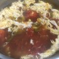 かお1200's cooksnap of when they made ☆はるさめ☆トマトのかき玉スープ。.