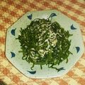 セカイノハジマリ's cooksnap of when they made 簡単☆しらすと切り昆布のにんにく炒め☆.