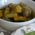 みゆwaco 's cooksnap of when they made ＊かぼちゃとお豆のミネストローネ＊.