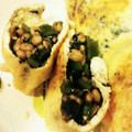 YesYU's cooksnap of when they made 茎ワカメと納豆の油あげ焼き.
