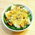YUZVIO's cooksnap of when they made 水菜とトマトの豆腐サラダ♪.