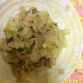 monsterama's cooksnap of when they made 豚バラ肉と玉ねぎのさっぱり梅肉ソース炒め.