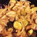 samaco's cooksnap of when they made 鶏肉とナス玉ねぎの甘辛味噌いため.